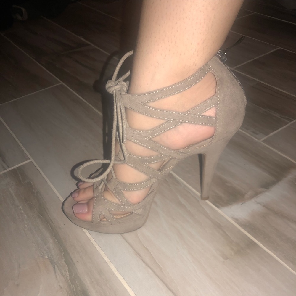 Tan heels
